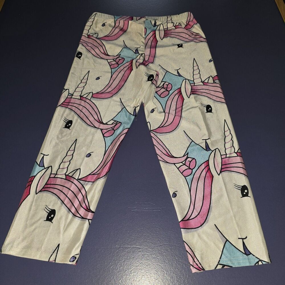 Unicorn Kids Leggings OS Unbranded (A55) - Picture 2 of 2